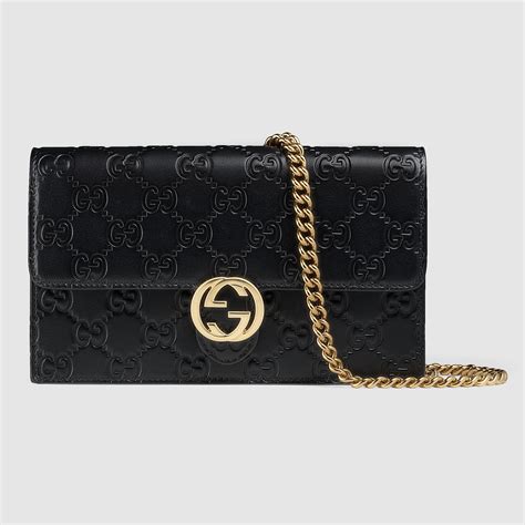 wallet on chain bag|gucci signature wallet on chain.